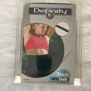 DEFINITY BLACK SLIMBELT